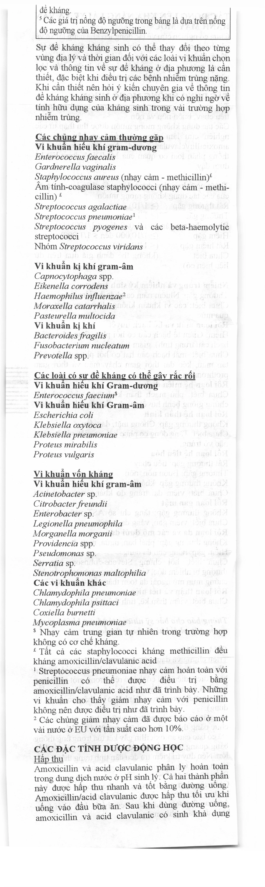 Amoksiklav 2x 1000mg trị nhiễm khuẩn (2 vỉ x 5 viên) - 8